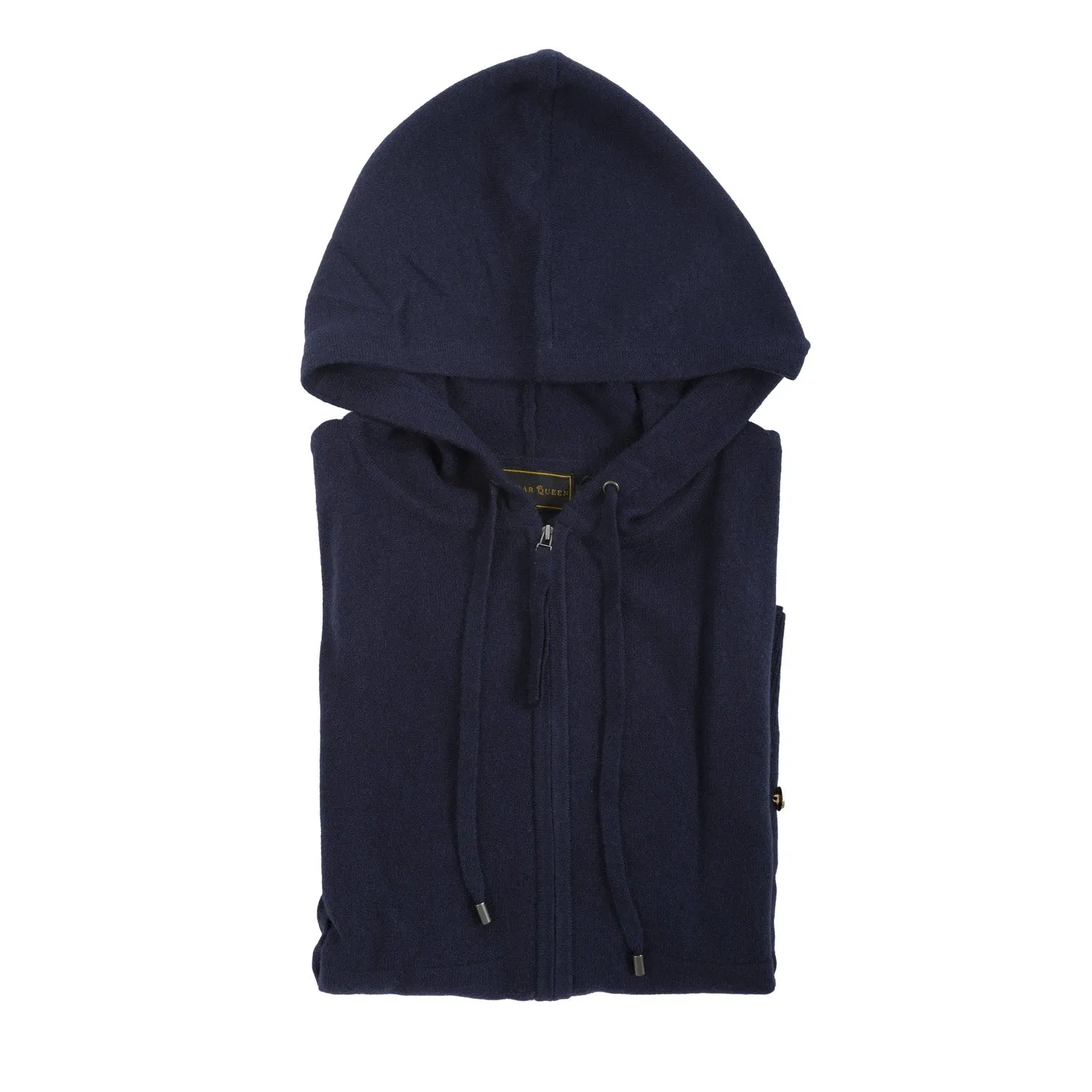 30% Cashmere Freya Hoodie Deep Sea