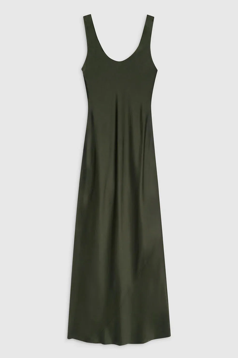 Anine Bing - Camille Dress in Dark Olive