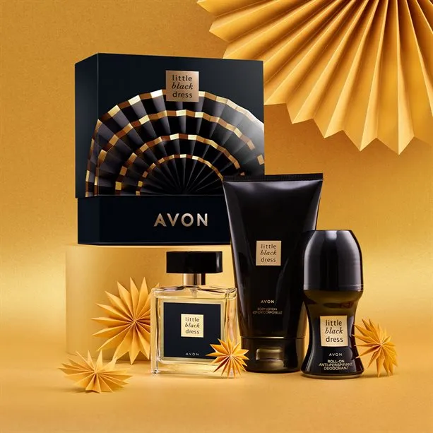 Avon Little Black Dress Gift Set / Box