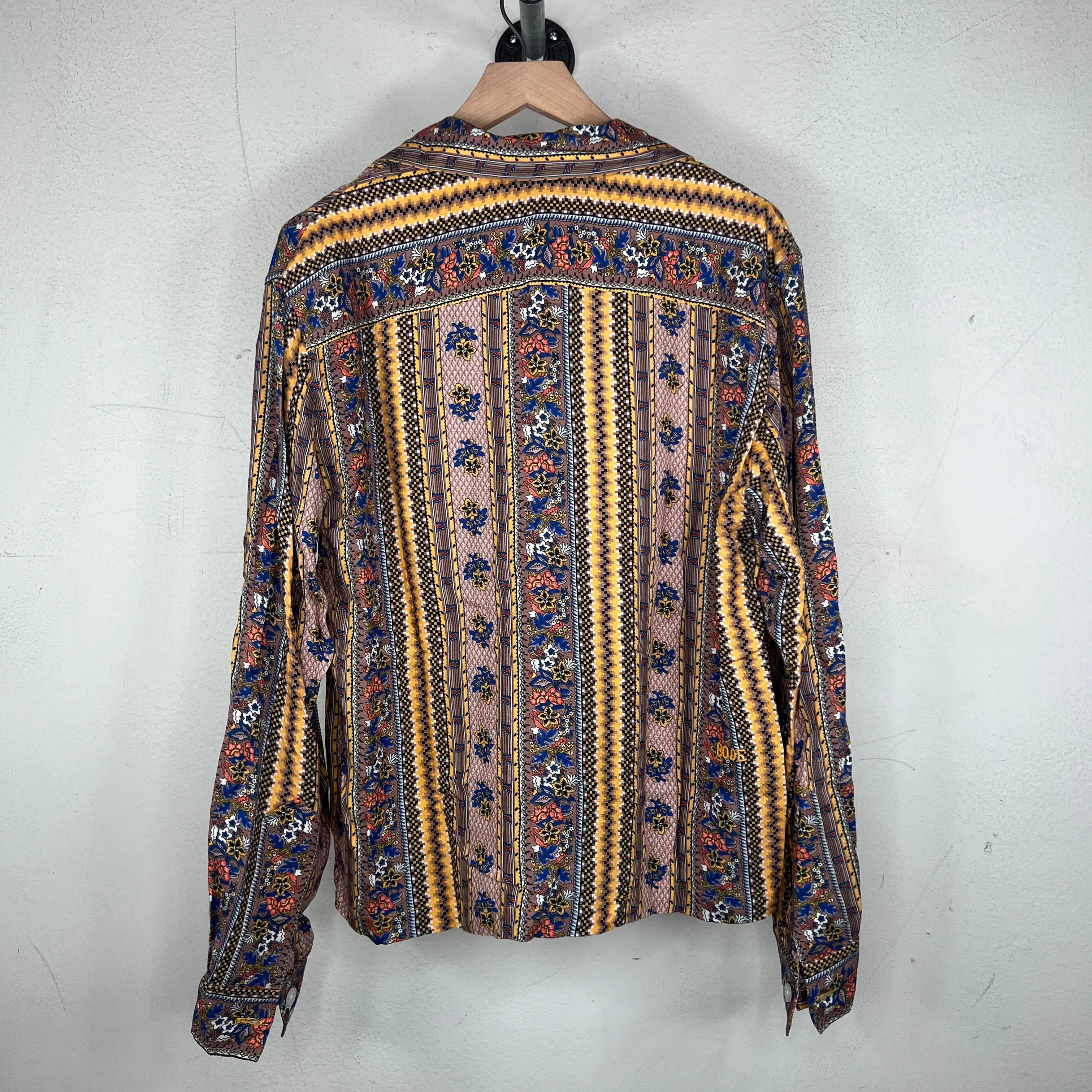 Bode Printed Silk Shirt