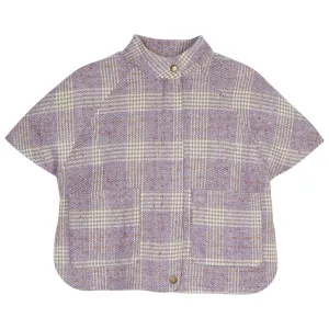 Cape, Lilac Tweed