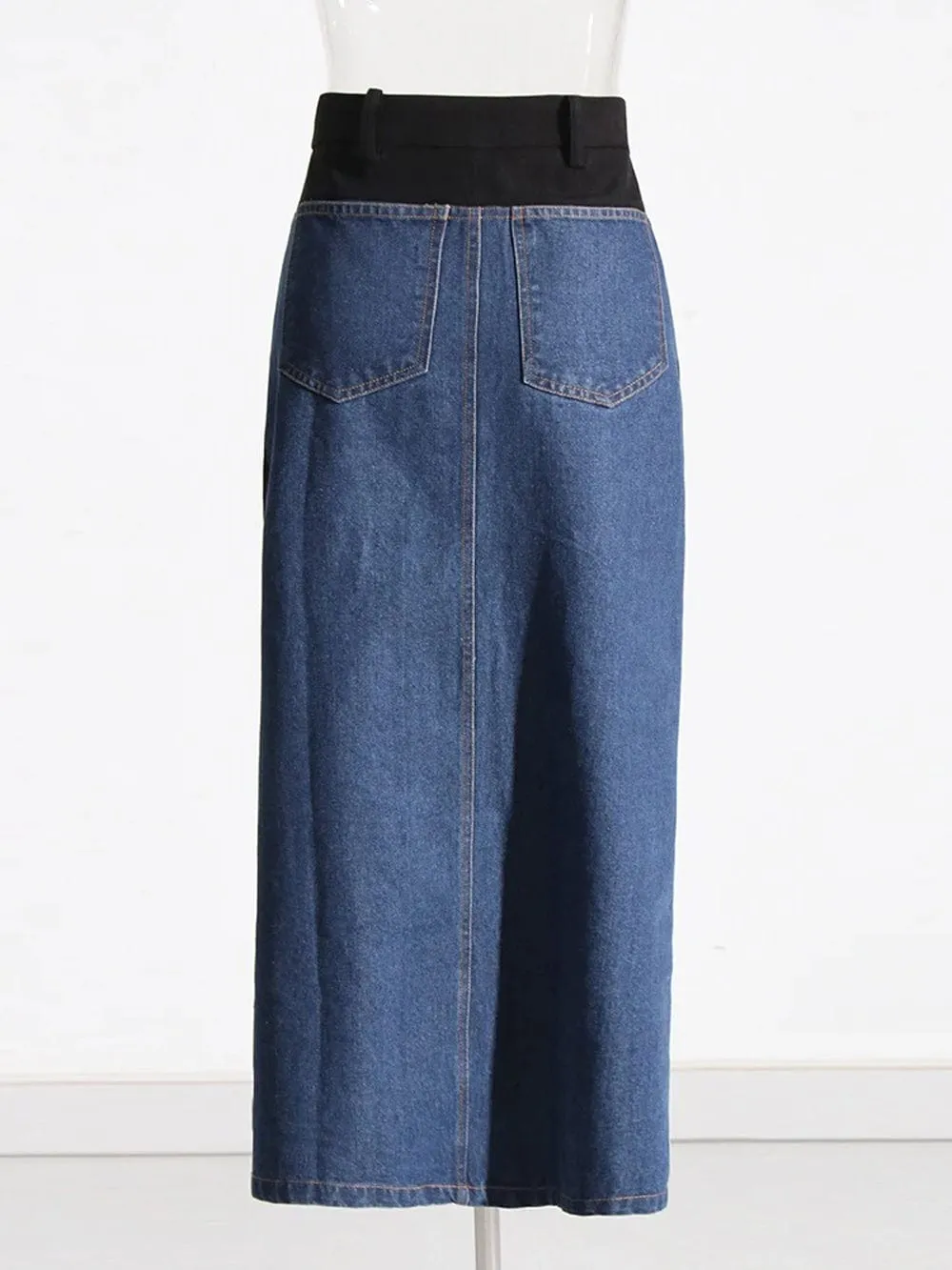 Dacey Split Minimalist Maxi Skirt