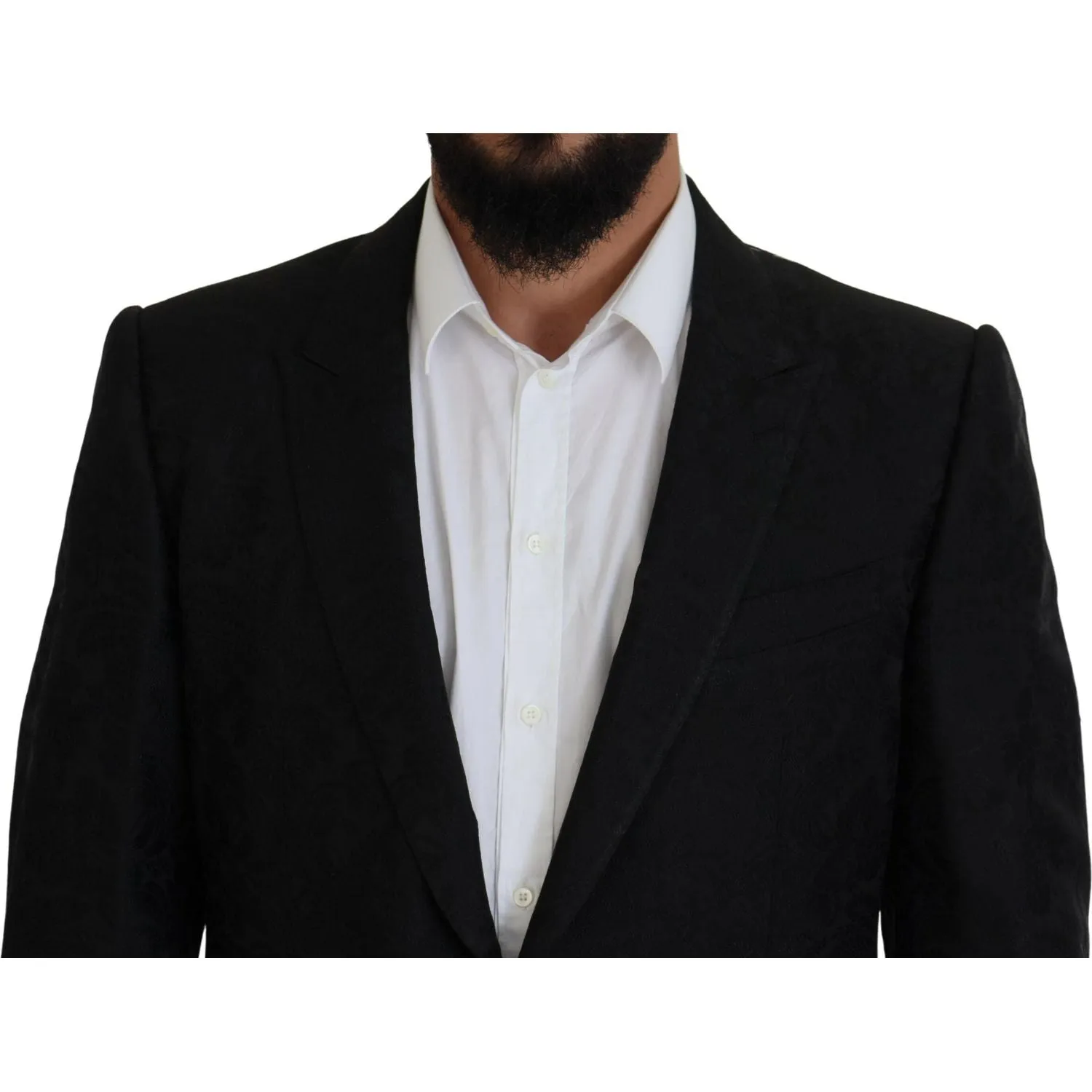 Dolce & Gabbana Black Martini Slim Fit Designer Suit