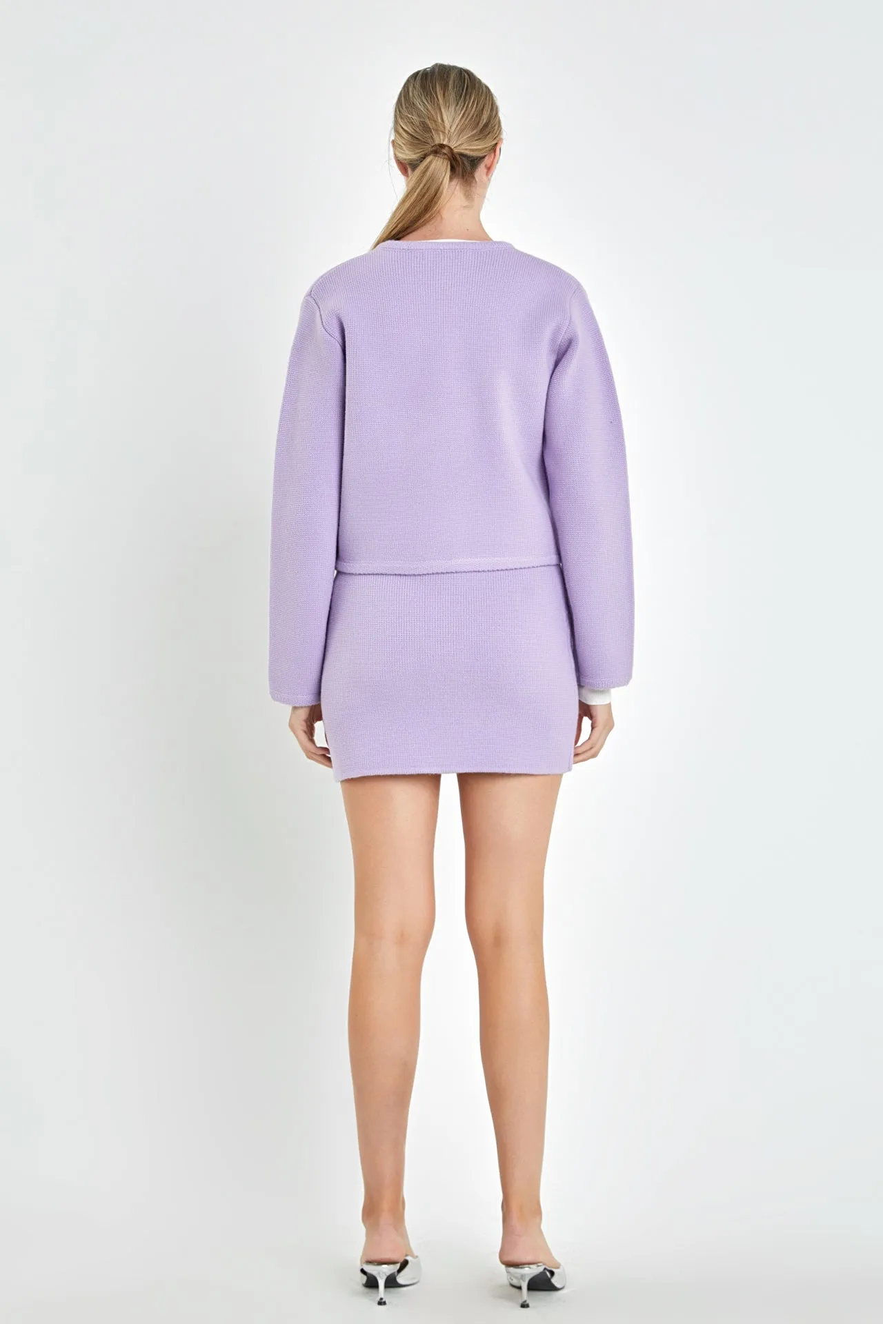 English Factory - Knit Mini Skirt