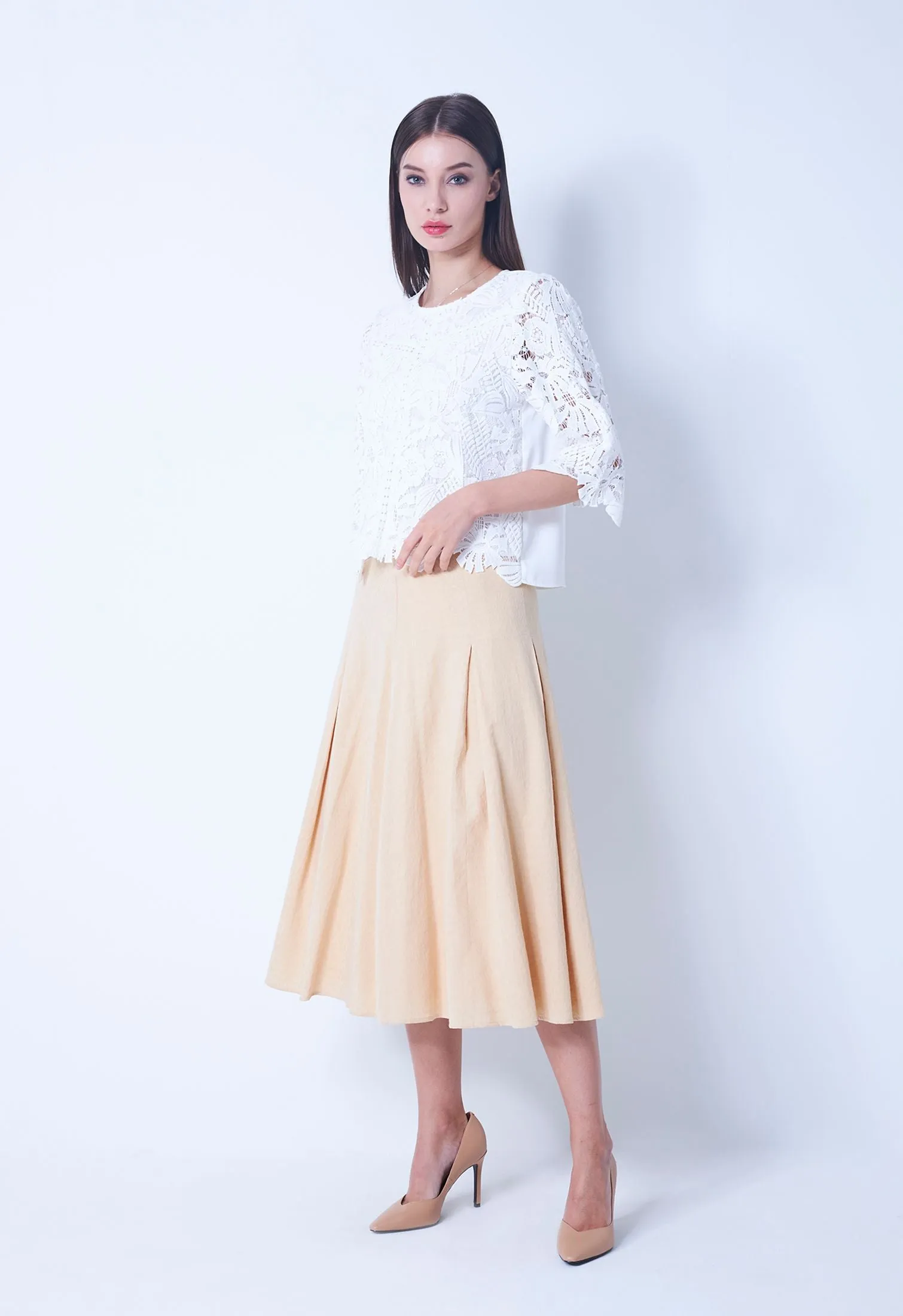 Guipure Lace Top