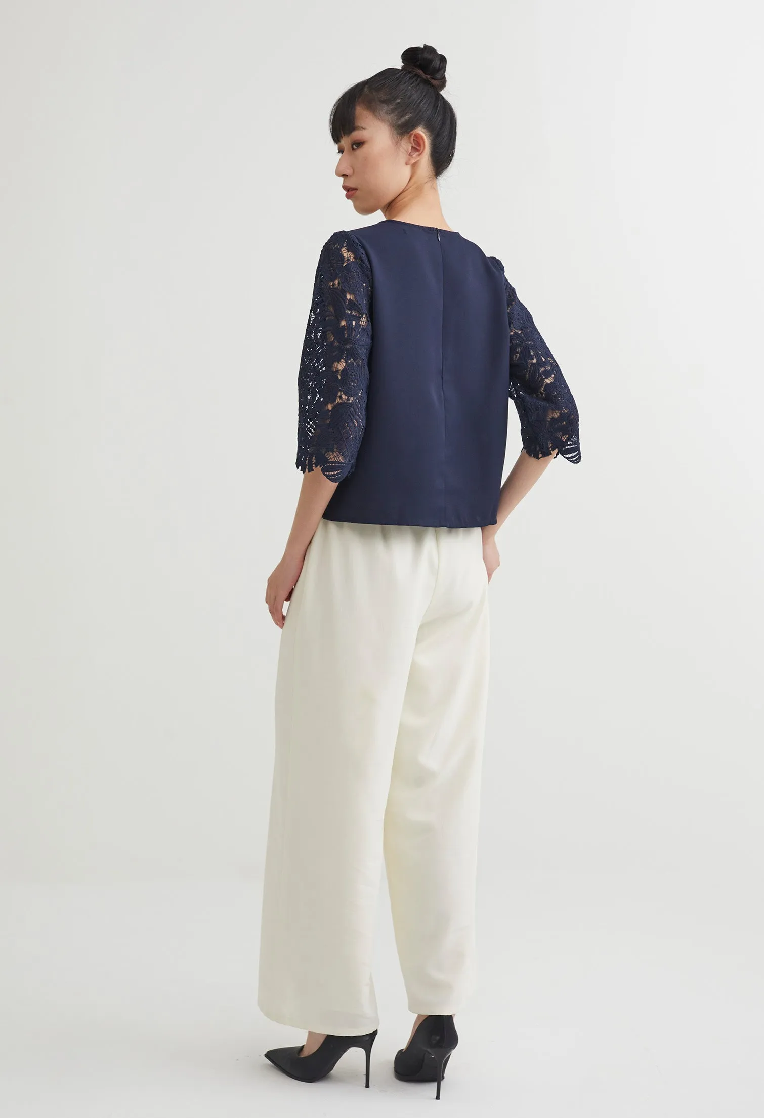 Guipure Lace Top