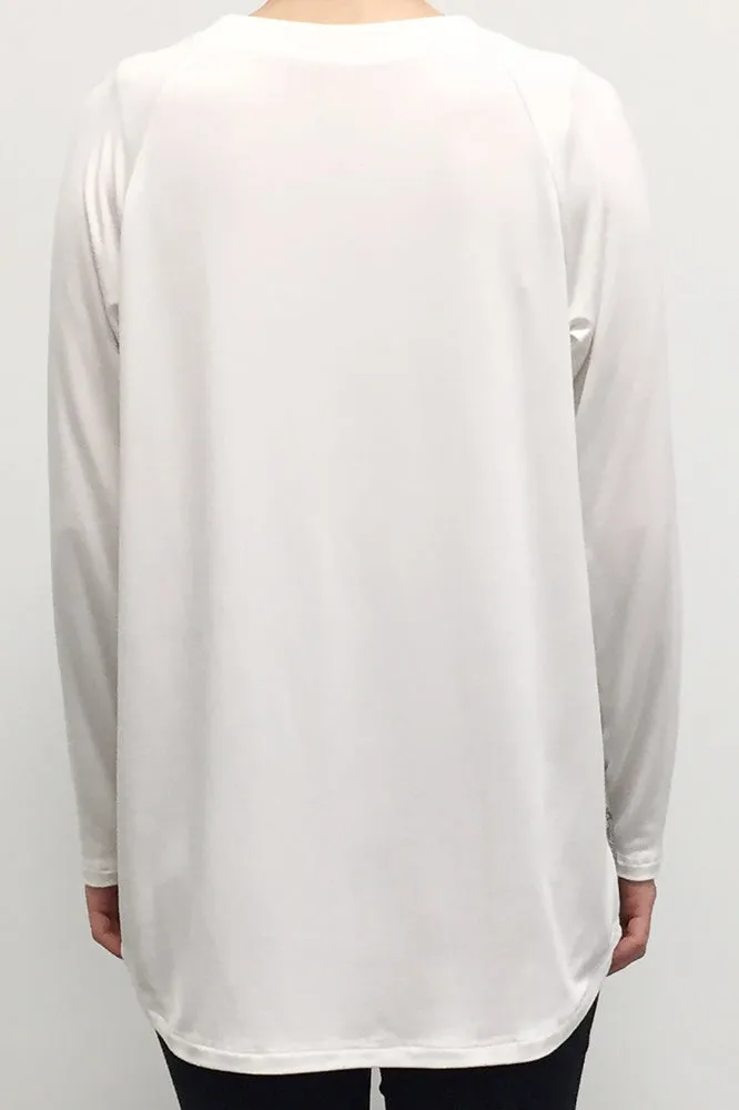 HCT Tee Long Sleeve Syrian Tile Snow