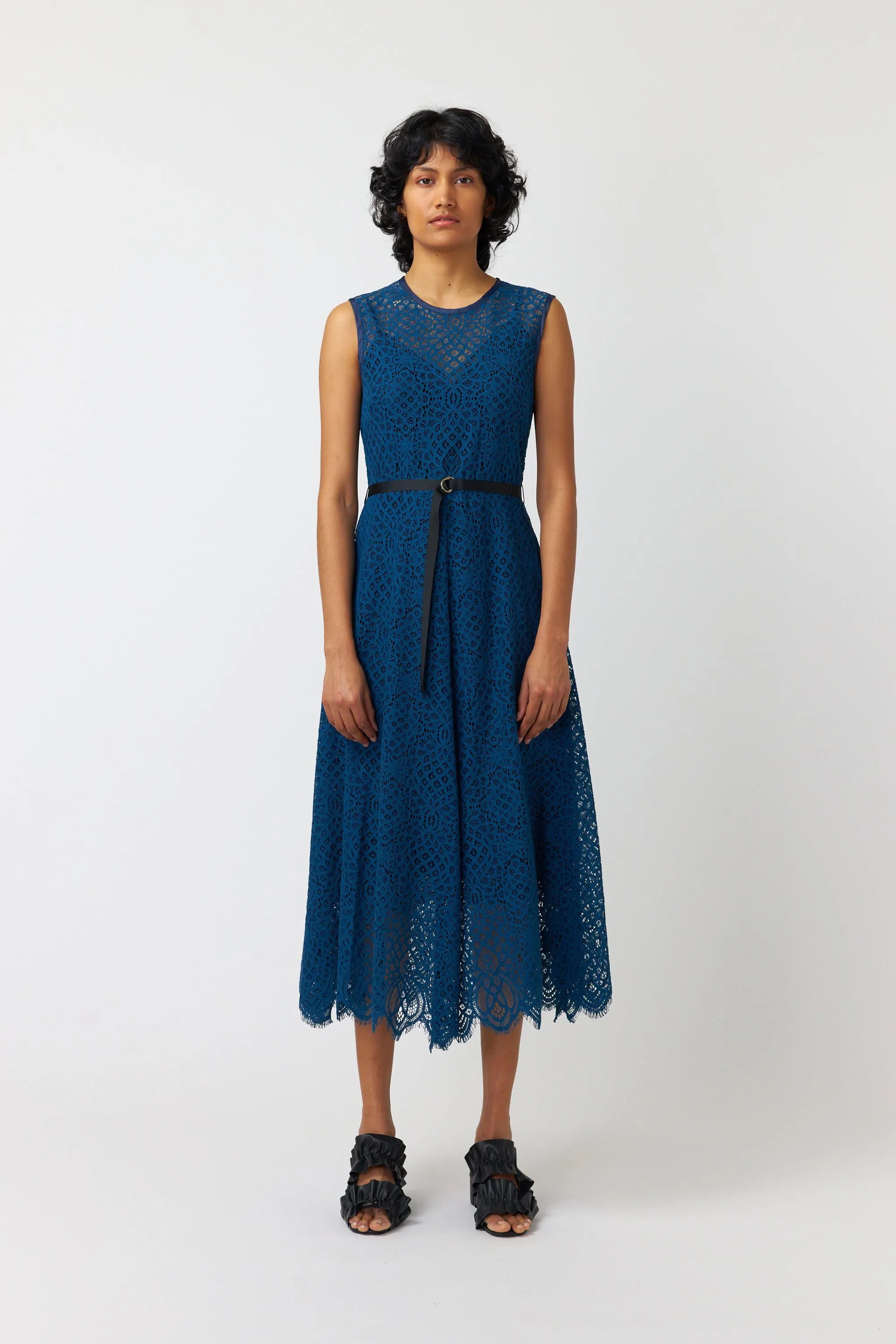 Kate Sylvester Pola Dress - Lace - Teal