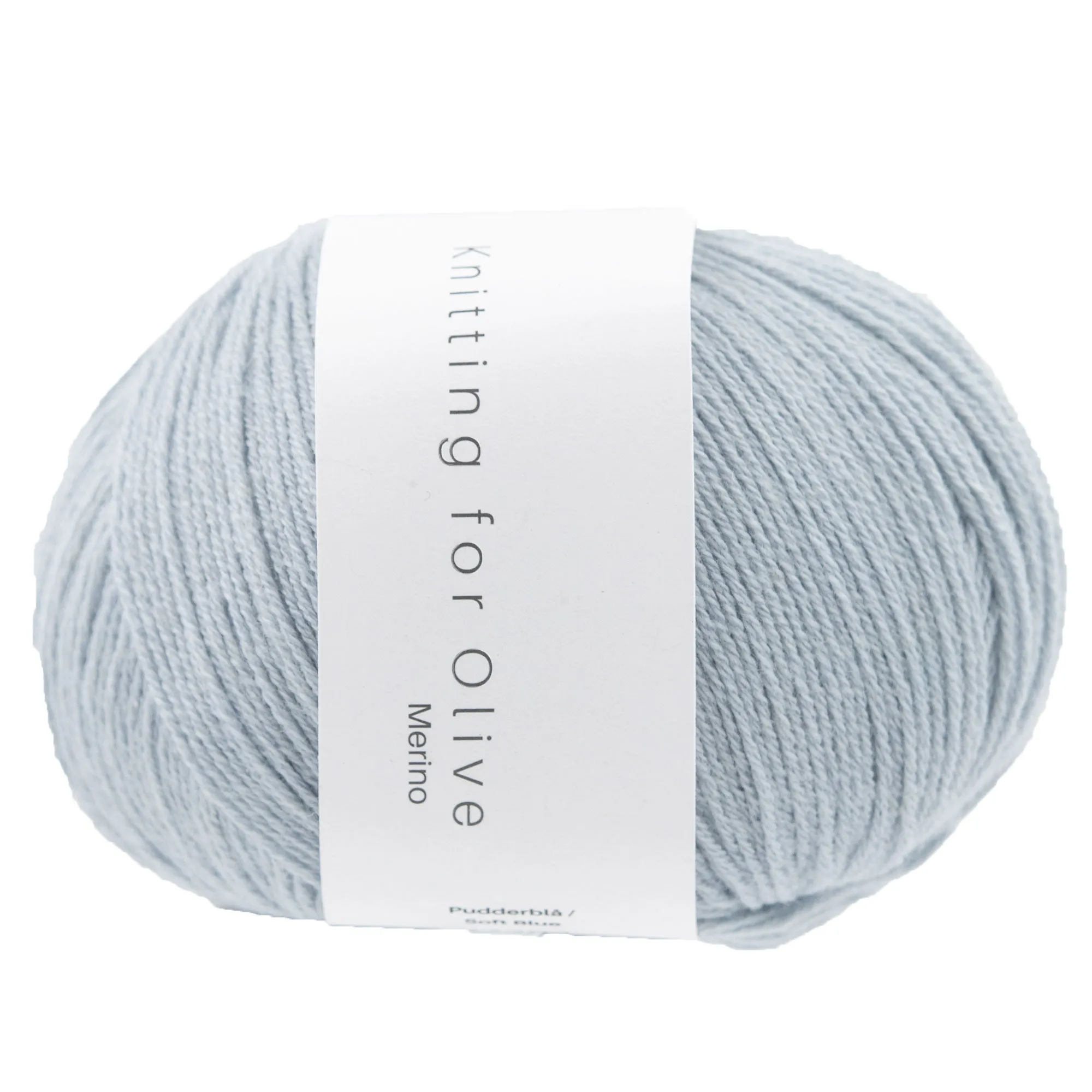 Knitting for Olive Merino Yarn - Soft Blue