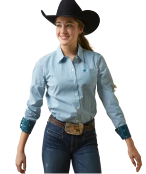 Ladies Ariat Wrinkle Resistant Kirby Long Sleeve Shirt - 10046700