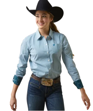 Ladies Ariat Wrinkle Resistant Kirby Long Sleeve Shirt - 10046700