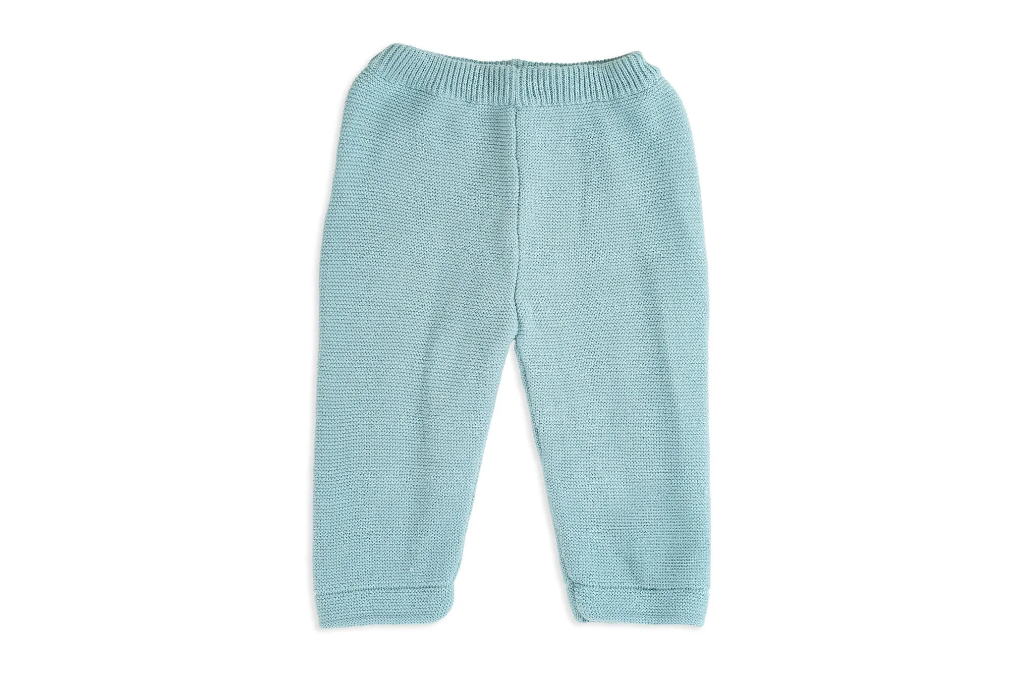 Mint Two-Piece Unisex Hooded Knit Set