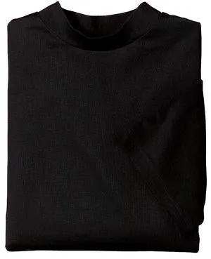 Port Authority - Short Sleeve Interlock Knit Mock Turtleneck.  K465