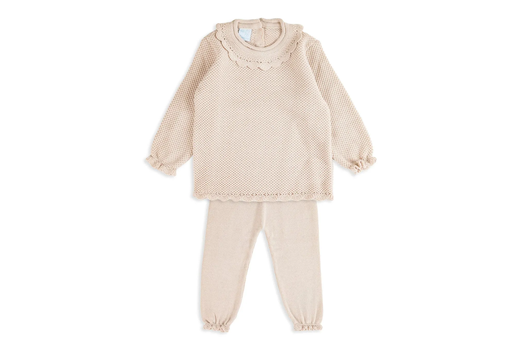 Sand Two-Piece Knit Set