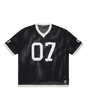 Shibui Hand Crocheted Knit Jersey Shirt