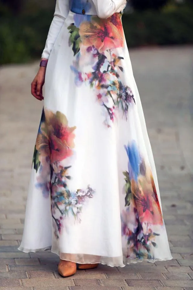 Silk Flower DRESS