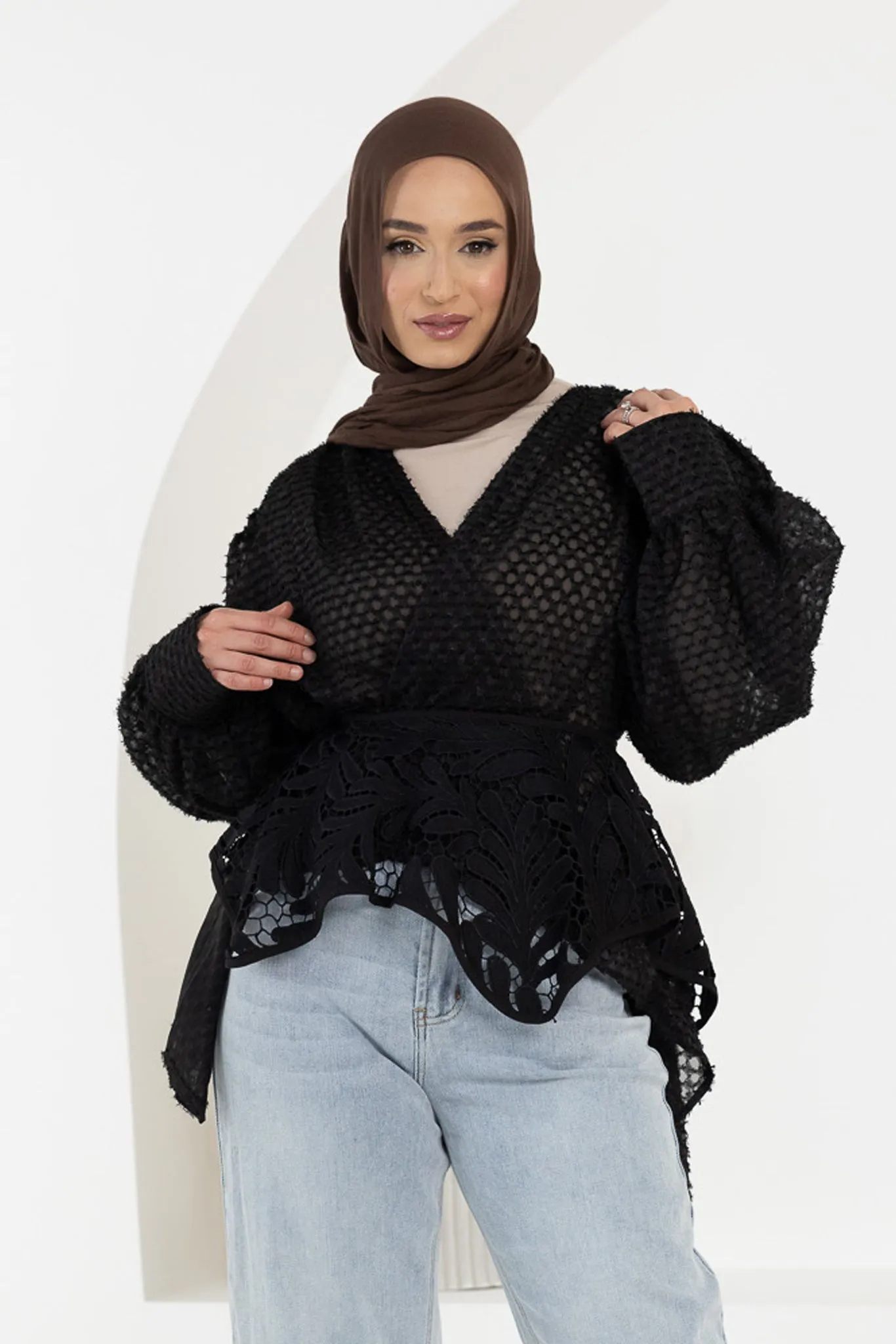 The Crescent Estelle Detailed Top