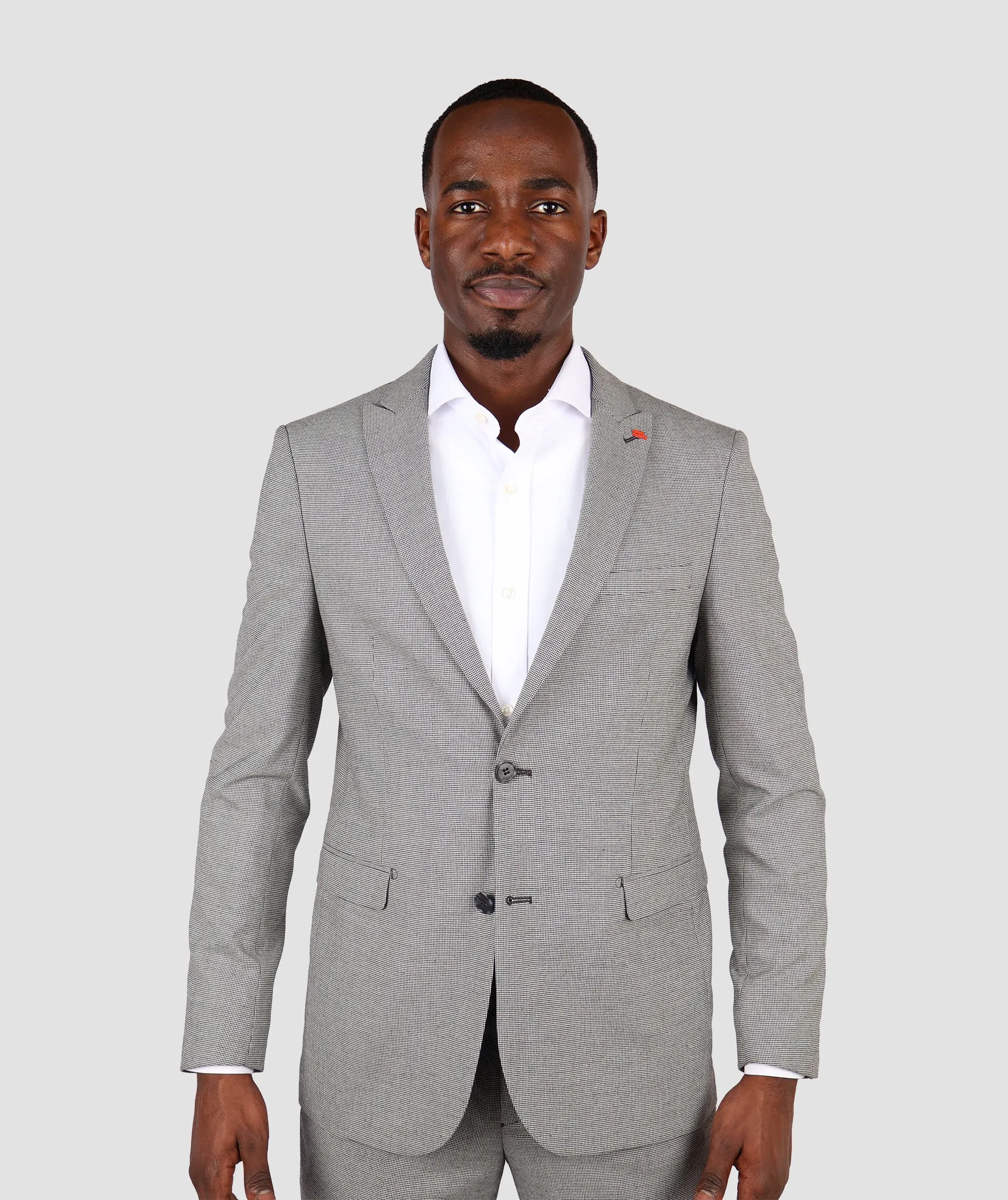 TWN Grey Slim Fit Suit